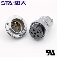 40M GX40 Circular Aviation Connectors,10 12 16 20pin Male and Female Connector Plug with Socket